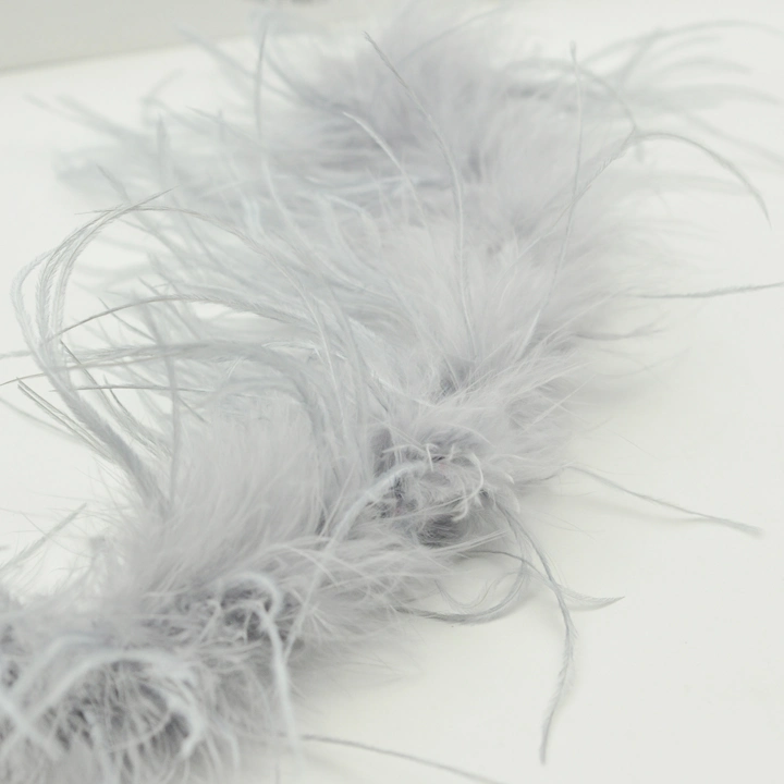 Fashion Colorful Turkey Feather Trim Cord for Garments