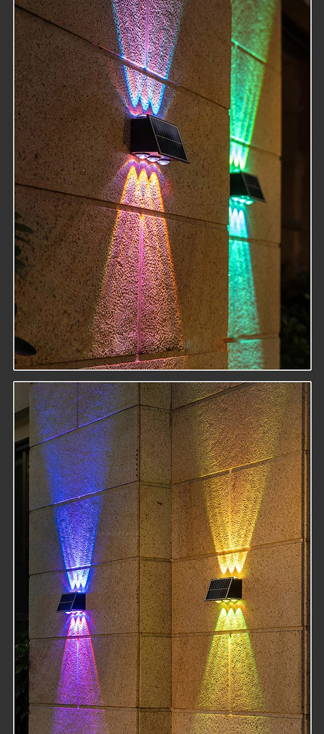 Solar LED Wall Light - up and Down