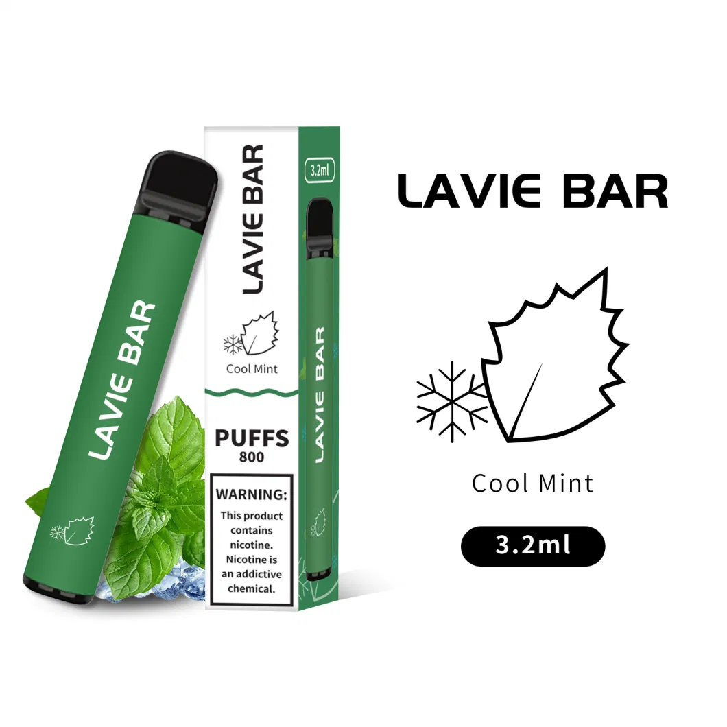 Lavie 800 Puffs Disposable Vaper Electronic Cigarette Puffs OEM ODM Vape