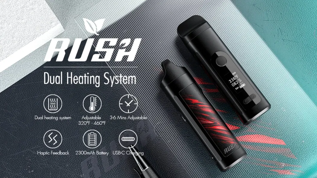 2022 Weecke Rush OEM/ODM Portable Dry Herb Vaporizer Pen