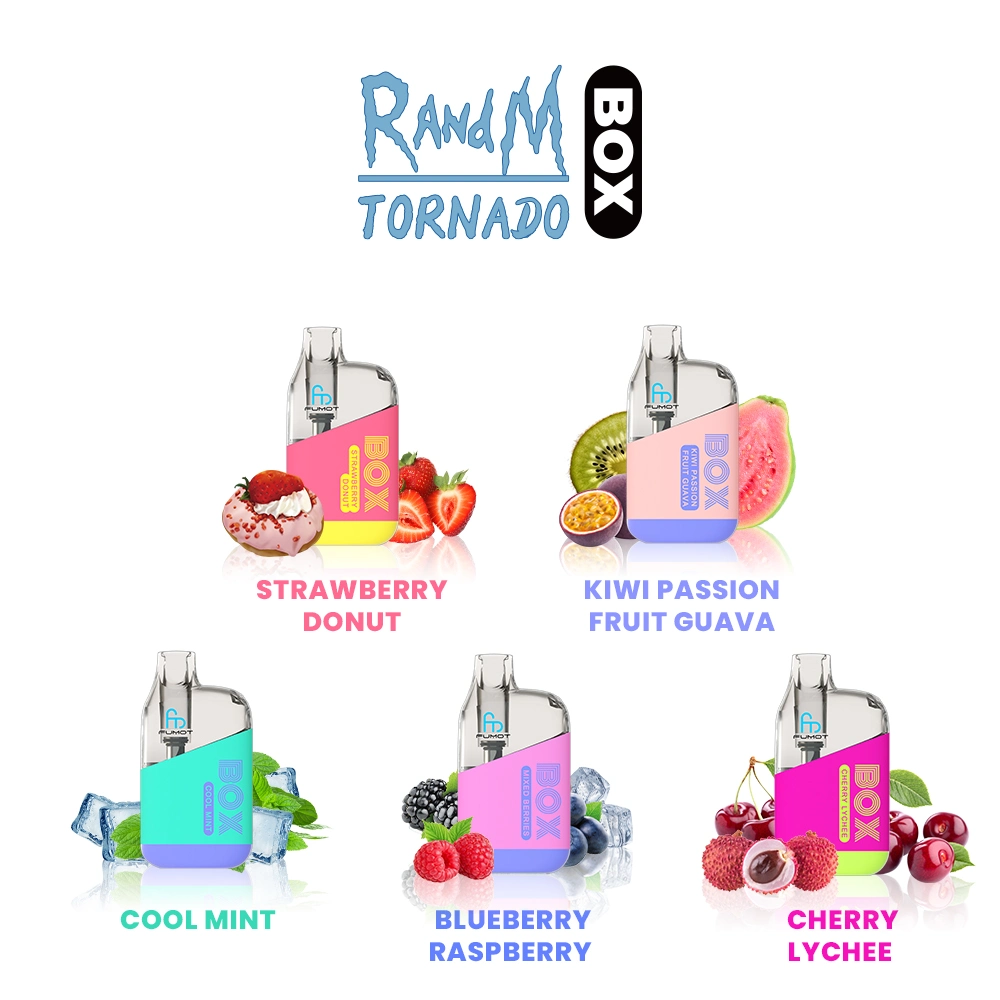 Wholesale Original Brand Randm Tornado Box 10000 Puff Disposable Vape