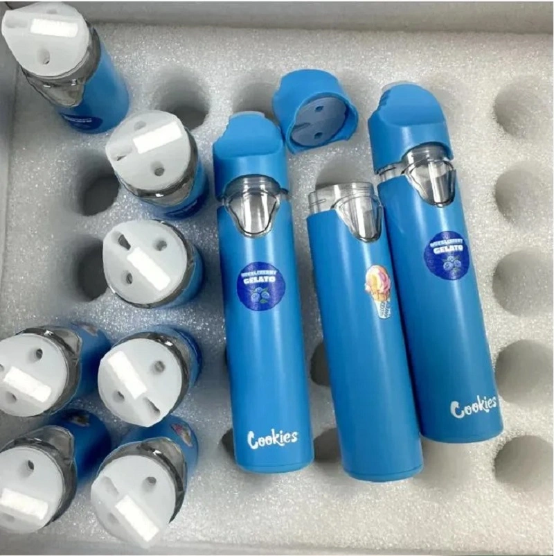 UK Wholesale CB. D Vape 1ml 2ml Ceramic Oil Disposable Vaporizer Vapes Butter Ruby Empty 2ml Disposable Live Resin Thick Oil Vape Pen for DAB Live Rosin