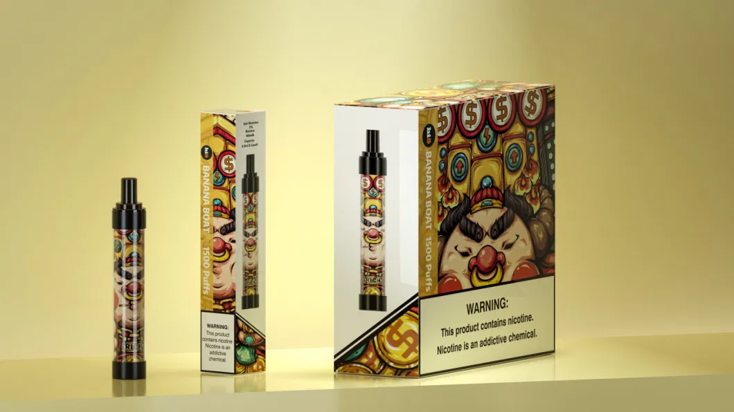 100% Original Vape 1500puffs All-in-One Ecig Starter Kit with Prefilled Elfbar Style Disposable Vaporizer