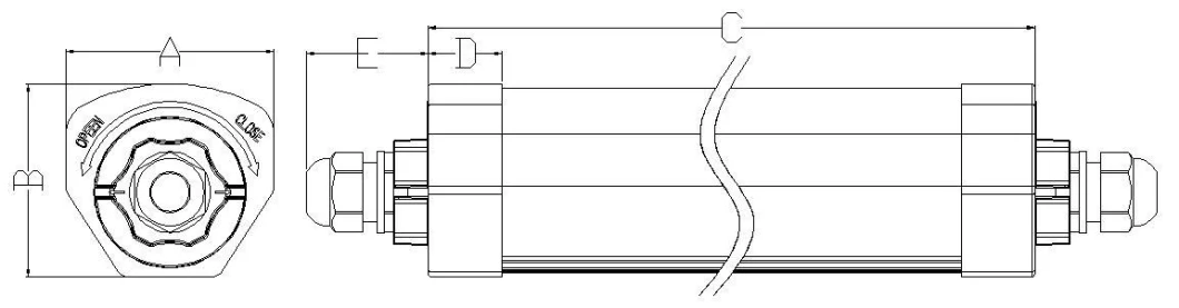 2FT/4FT/5FT IP66 LED Triproof Light Easy Replace PCB and Driver up to 180lm/W SKD Available