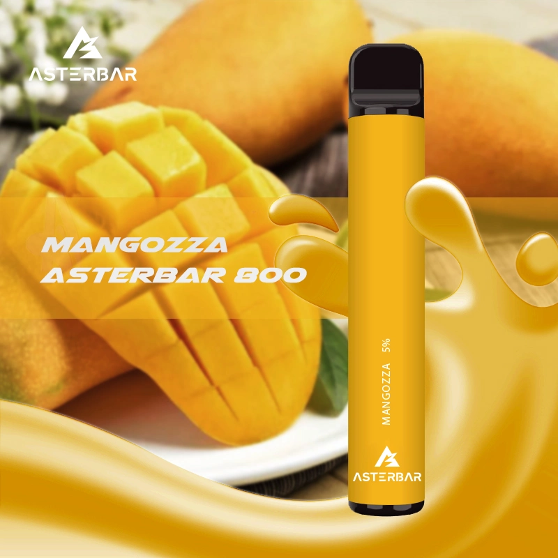 Tpd Compliant Asterbar 800 Puffs 550mAh Battery Mesh Coil Vape Pen