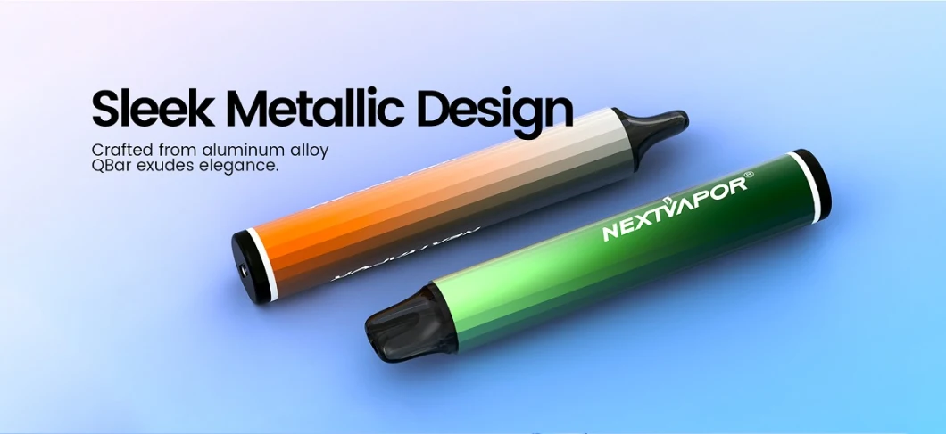 Nextvapor Rechargeable Vaporizer Prefilled &amp; Refillable Pod System Qbar Rechargeable Vape Start Kit