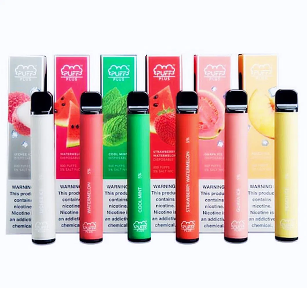 UK Vape Pen Handle Vape Pod Fatasty E Liquid Durable Battery ODM Vape Puff Plus 800 Puff Electronic Cigarette Prefilled Disposable Vape Travelling Vape Pen