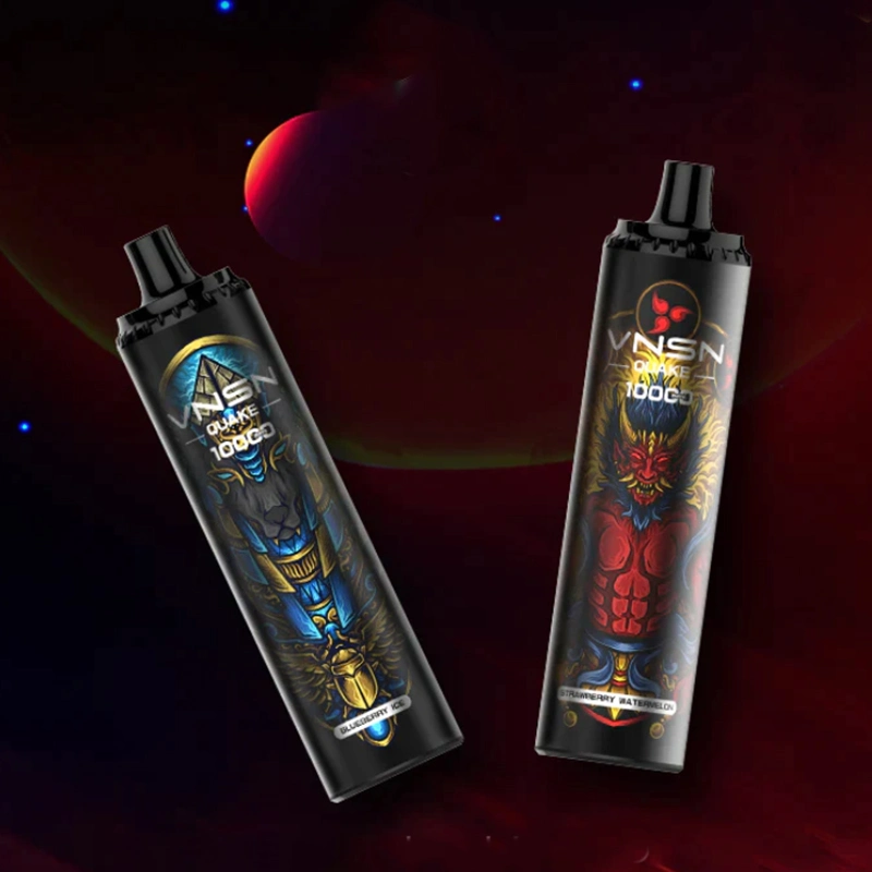 2023 China Wholesale Custom Vaporizer Bars Disposable Vape Pen Vnsn Quake 10000 Puff E Cigarette Nicotine Best Vapes Juice