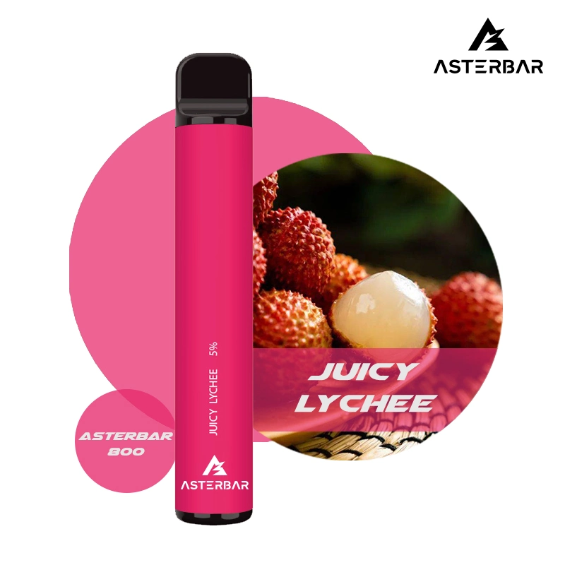 Tpd Compliant Asterbar 800 Puffs 550mAh Battery Mesh Coil Vape Pen