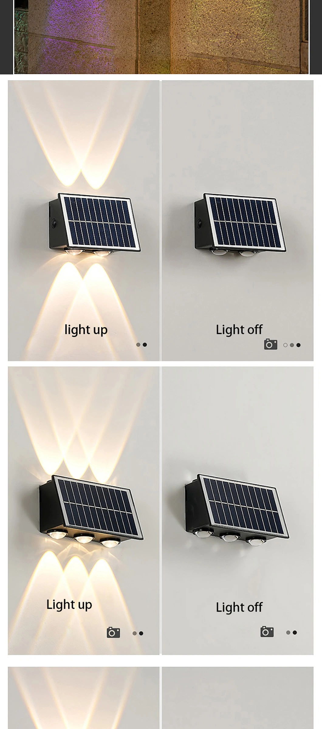 Solar LED Wall Light - up and Down