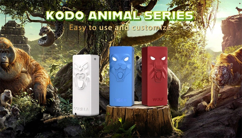 Yocan Kodo Animal Built-in 900mAh Battery 10 Sec Preheat Mod Variable Voltage Fit 510 Thread Cartridges Vaporizer E Cig Wholesale Vape Pen