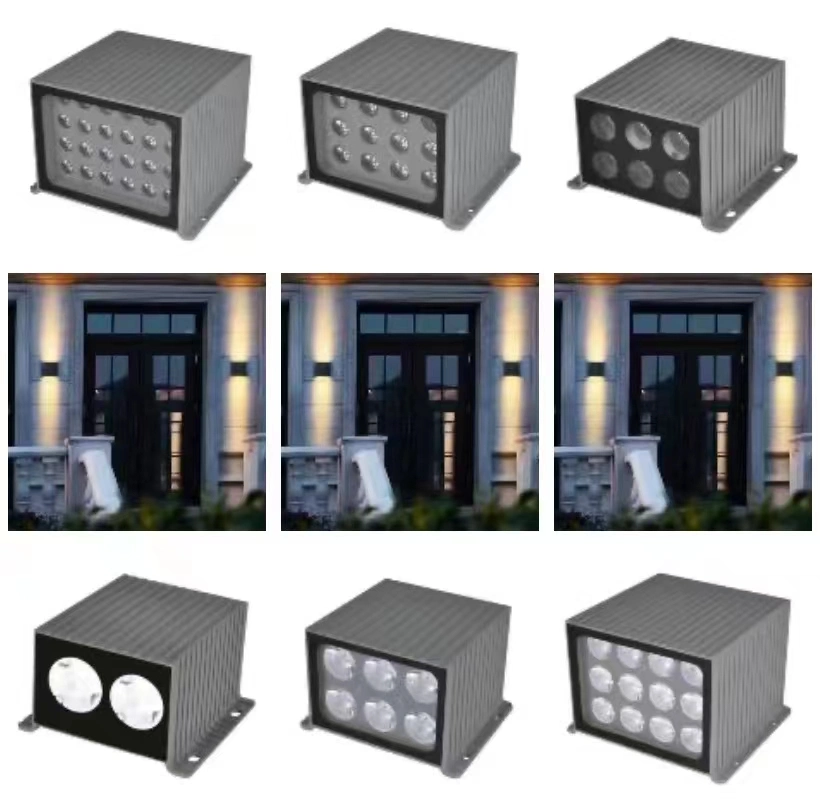 IP65 Outdoor Waterproof 3degree Narrow Beam Angle up-Down Wall Light