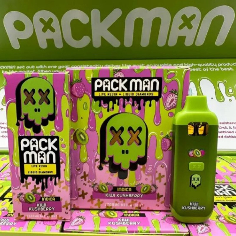 New Pack Man Gen3 Disposable Vape Pen 2ml Packman Empty Thick Oil Vape Pen