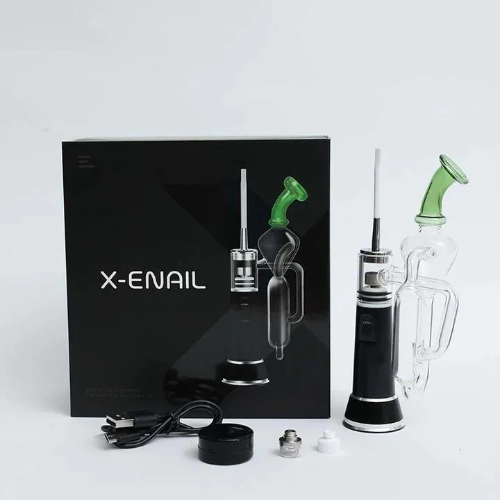 2023 Top Selling Electronic Cigarettes X-Enail Hookah Kit Wax Concentrate Dry Herb Vaporizer Budder DAB Rig Factory Wholesale Price