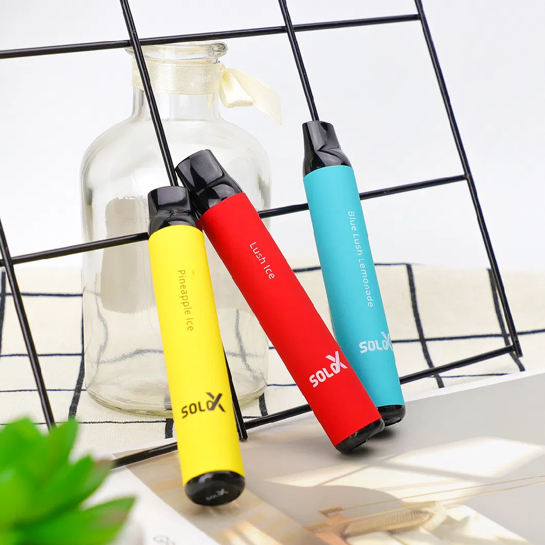 2022 Best Selling Disposable Vape Vapeman Solo X 1500 Puffs 850 mAh Vape Battery