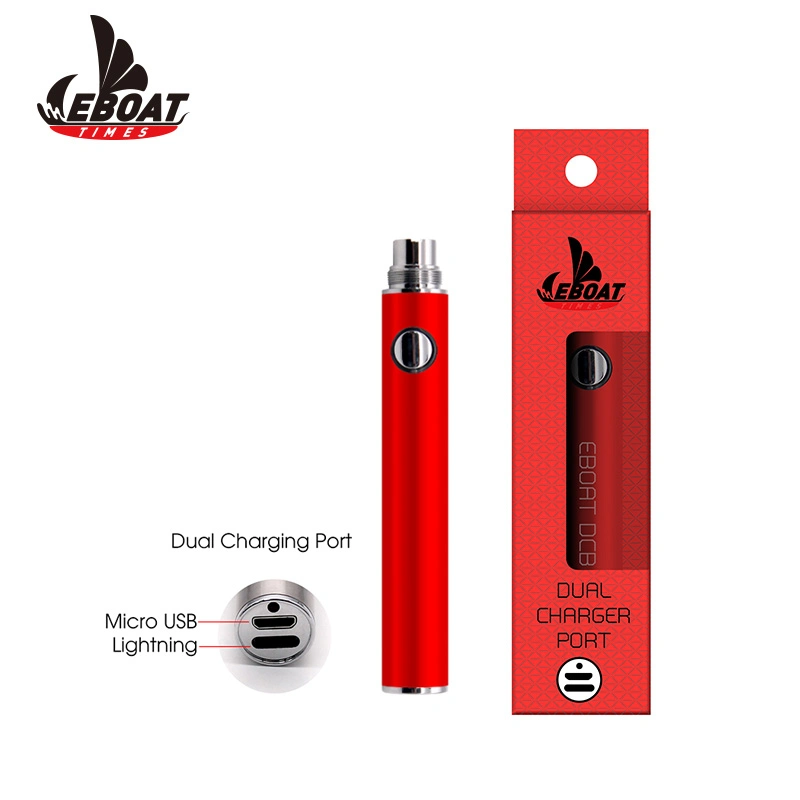 510 Thread Slim Twist Variable Voltage Vape Pen Battery with USB Charger