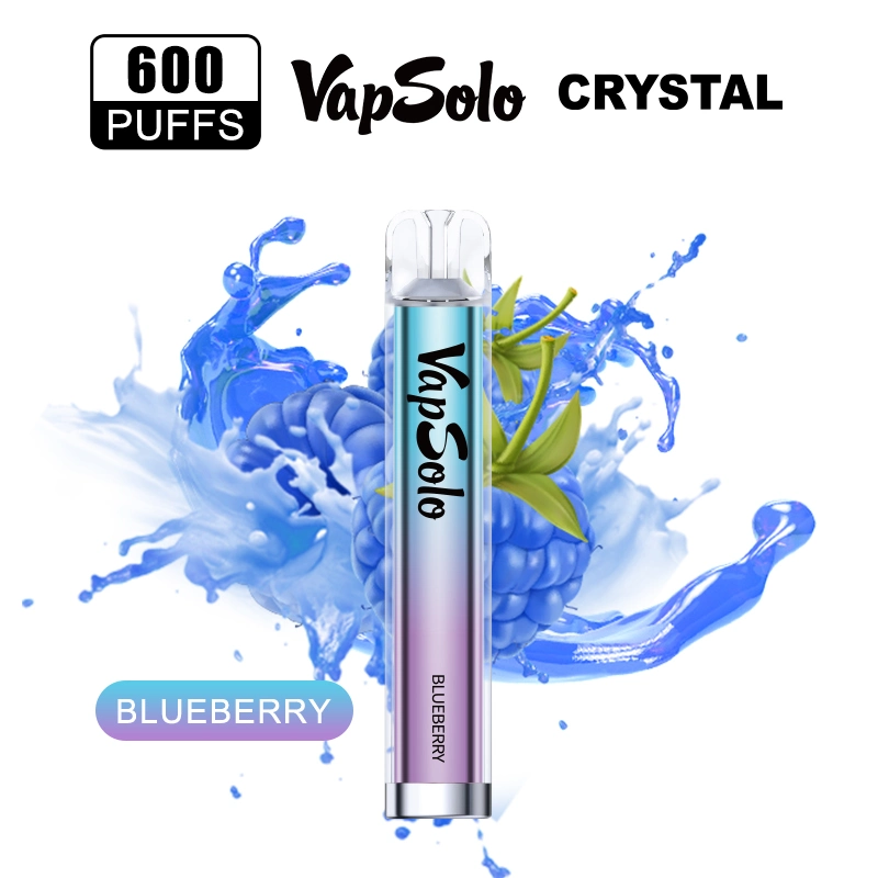 Vapsolo Crystal Bar Disposable Vape Elfbar 600 Puffs Smoke Vape E Cigarette Crystal Finish Portable Vape Pen Starter Kit