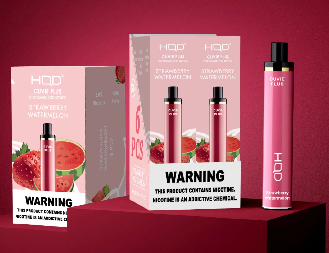 Hqd Cuvie Plus Disposable Vape Bar 1200 Puffs 950 mAh