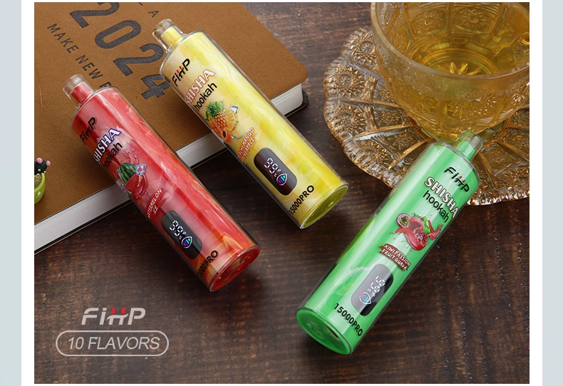 Fihp Shisha Hookah 15000 Puffs Wholesale I Vape Get Oil Health Flavor Lost Pod Mary E Cigarette Elf Vaporizer Bar Pen Hookah 12K Puff Disposable Vape