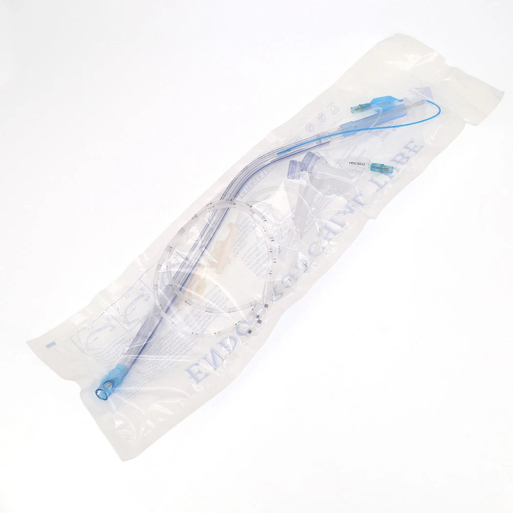 Medmount Medical Disposable Smooth All Sizes PVC/Silicone Left/Right Sided Double Lumen Endobronchial Tube with CE/ISO