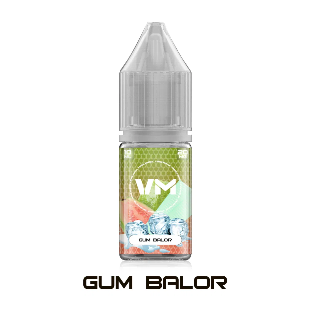 Vm Hot Sale Bubblegum E Juice Flavors E Liquid 10ml Bottle Vape Pod 20mg Ejuice Eliquid for USA UK Dubai Malasia Market