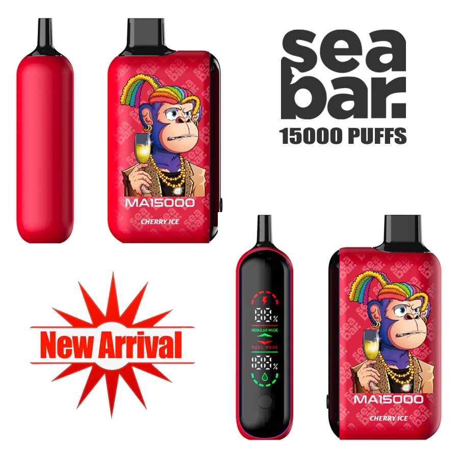 Popular Brand Seabar 15000puffs 15K Nicotine Rechargeable Disposable Vape Shops Near Me