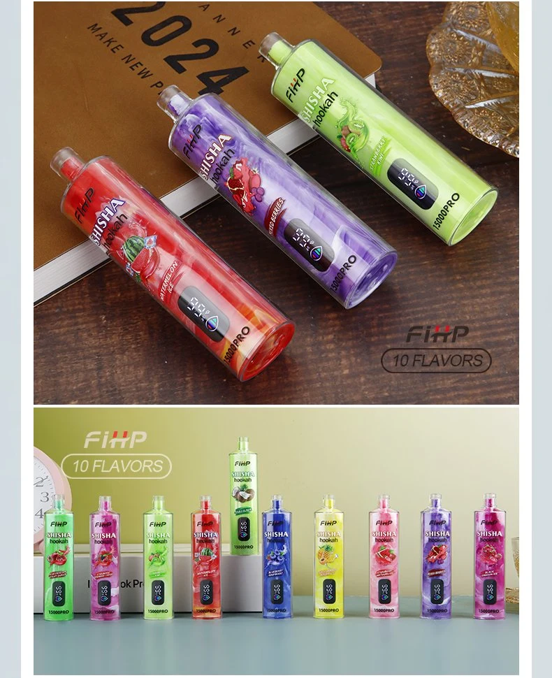 Fihp Shisha Hookah 15000 Puffs Wholesale I Vape Get Oil Health Flavor Lost Pod Mary E Cigarette Elf Vaporizer Bar Pen Hookah 12K Puff Disposable Vape