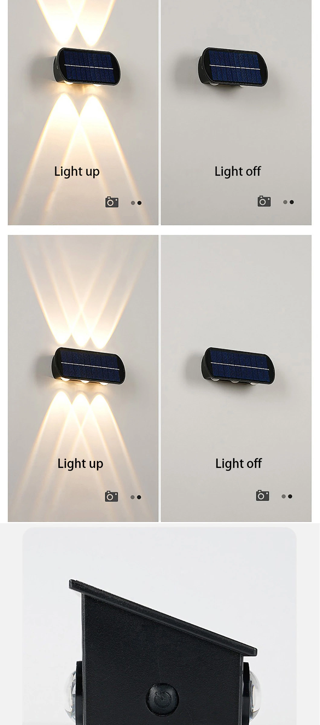 Solar LED Wall Light - up and Down