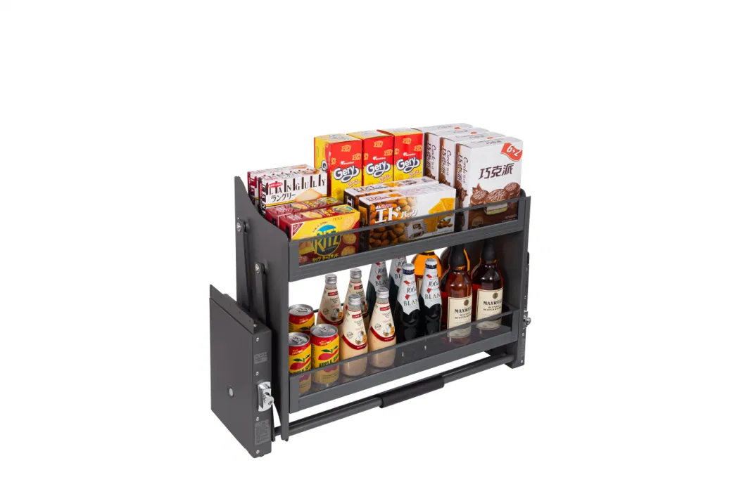 Steel 6-Tier Pantry Basket Kitchen Cabinet Storage