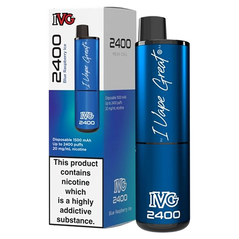 Factory Directly Customized Disposable Ivg 2400 Puffs Wholesale Disposable Vapes