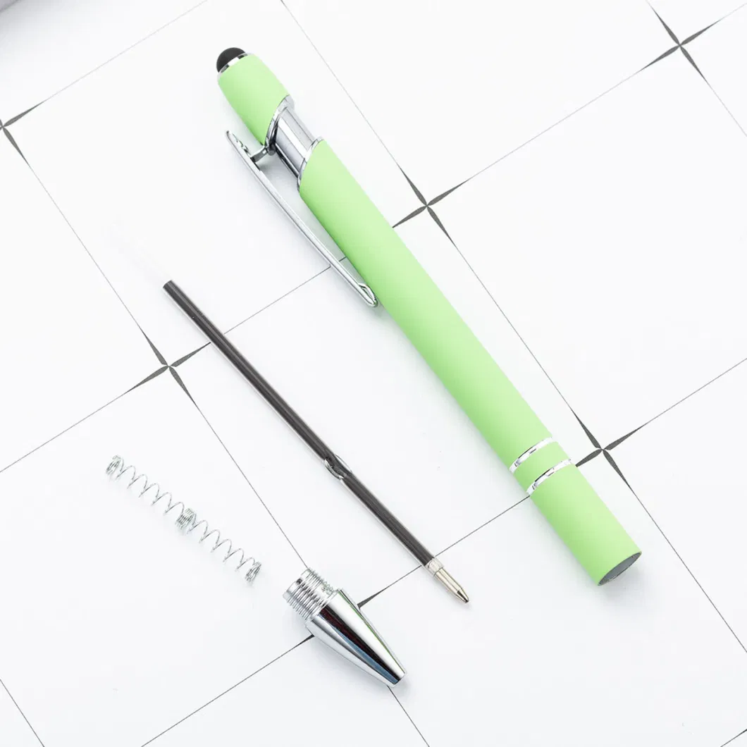 Multifunction Ball Stylus Soft Touch Screen Pen