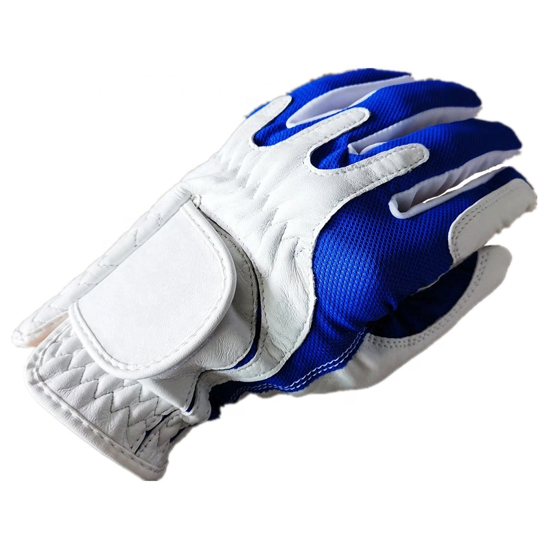 Mens Golf Glove for Right Left Handed Golfer All Weather Grip Small Medium Ml Large XL XXL, Left Hand Right Leather Value 5