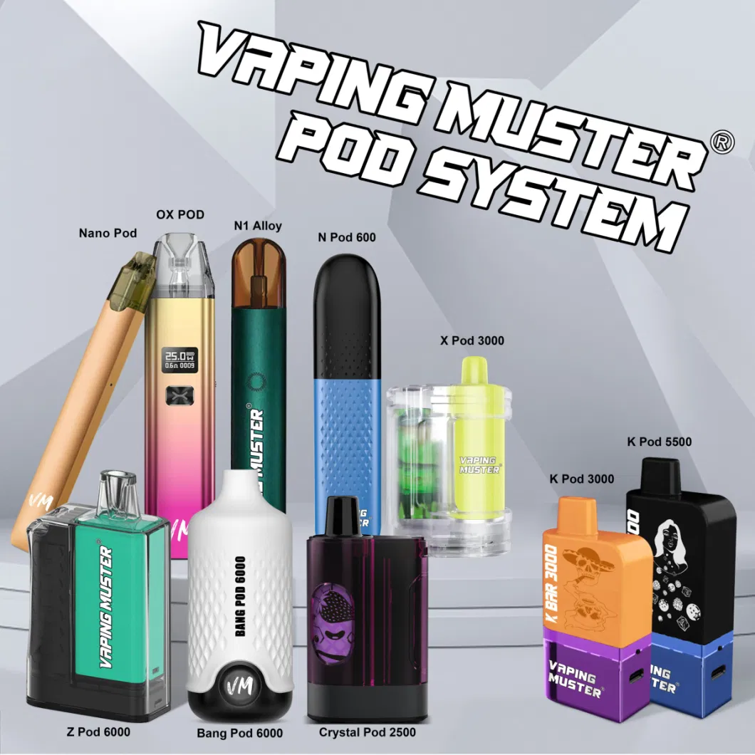 Vaping Muster China Manufacture Hot Selling in EU/Us/UK 3500 Puffs Vape Pen