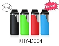 Factory Price Wholesale Rhyd011 Empty Thick Oil Disposable Vape Pen 1ml Capacity with Type-C Chargeable Port No Leaking