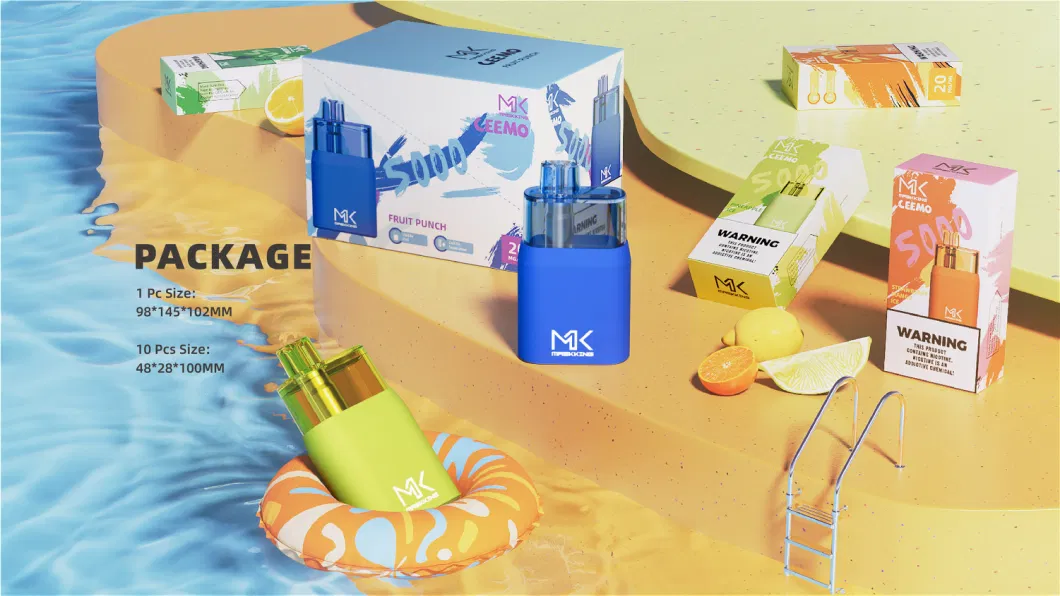 Mk New Ceemo Rechargeable 5000 Puffs Shipping Wholesale I Cheap Vaping Equipment Vape Puff Vape Factory I Wape Puff Disposable E Cigarette Vape Puff