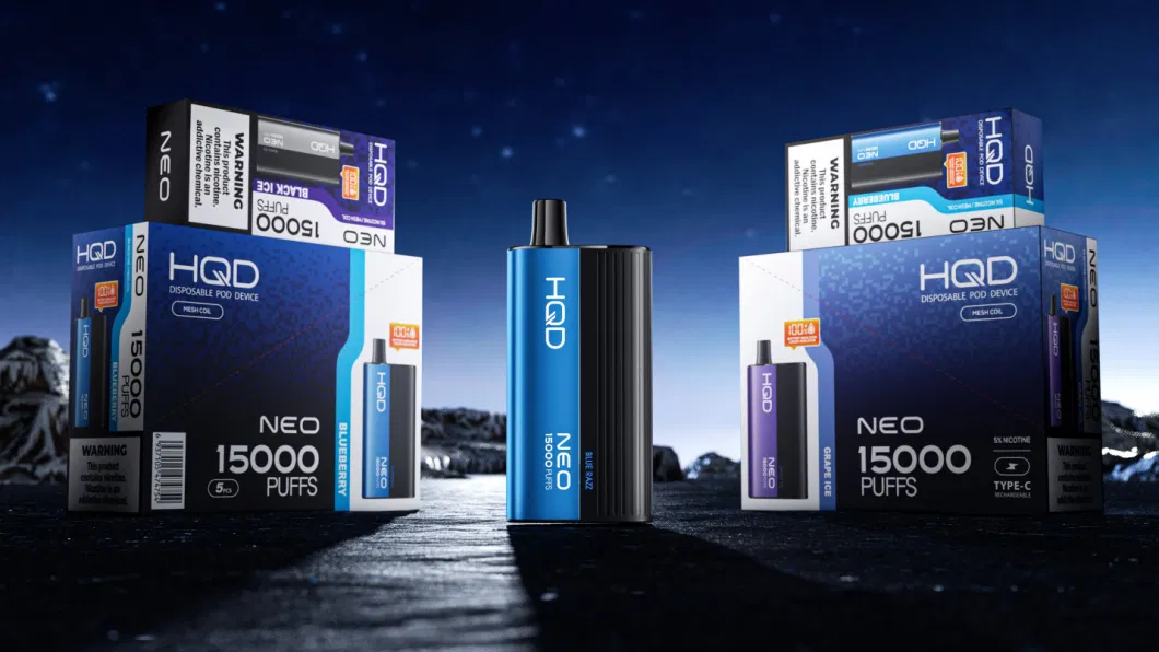 Hqd Neo 15000puffs Factory Directly Selling Vaporizer Disposable Vape Wholesale E Cigarette