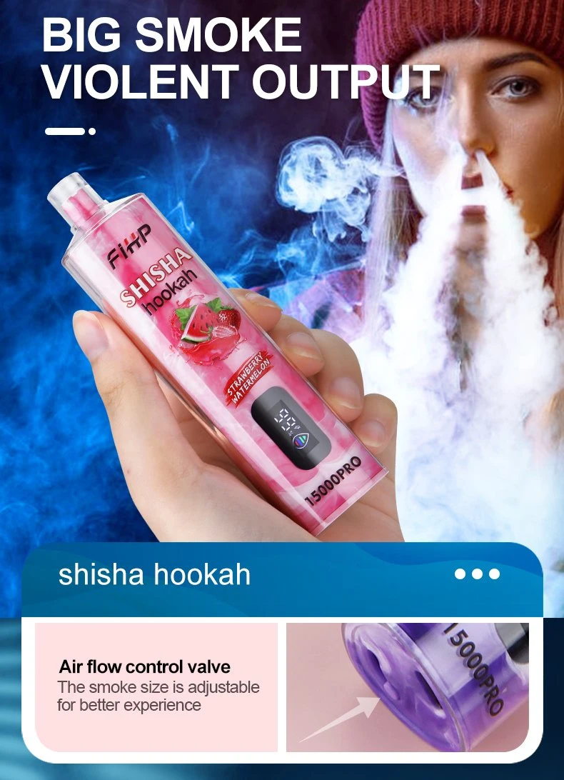 Fihp Shisha Hookah 15000 Puffs Wholesale I Vape Get Oil Health Flavor Lost Pod Mary E Cigarette Elf Vaporizer Bar Pen Hookah 12K Puff Disposable Vape