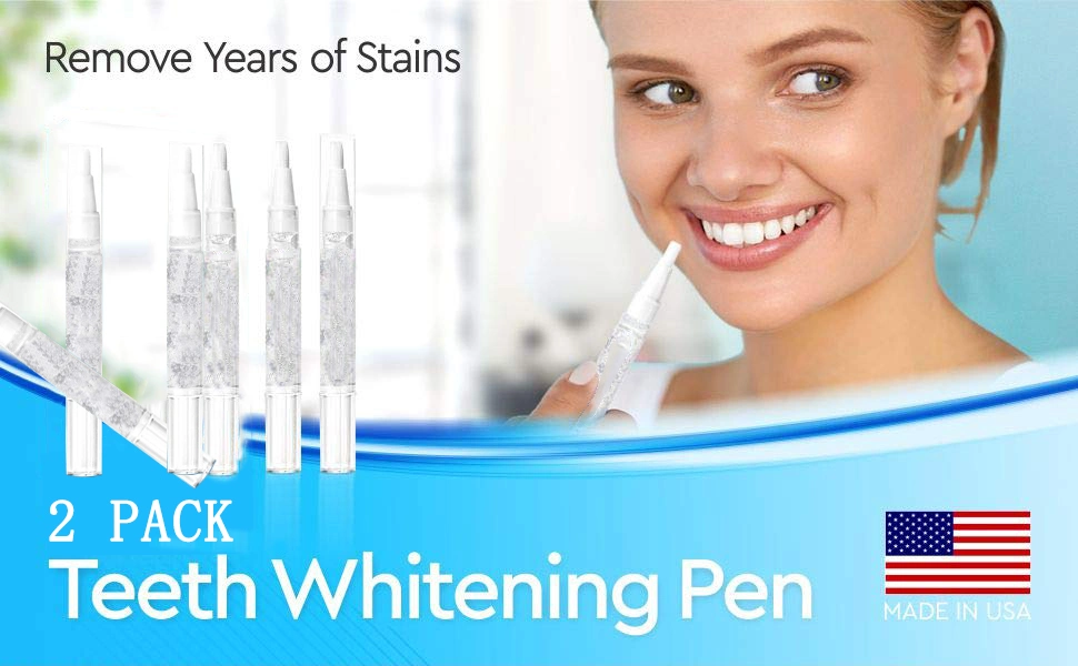 Custom Kit Package Private Logo Smile Teeth Whitening Gel Pen