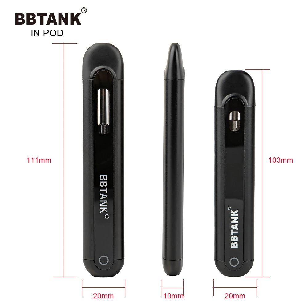 2022 Best Selling Pod Style Recharge Battery 2ml Vape Pen Kit