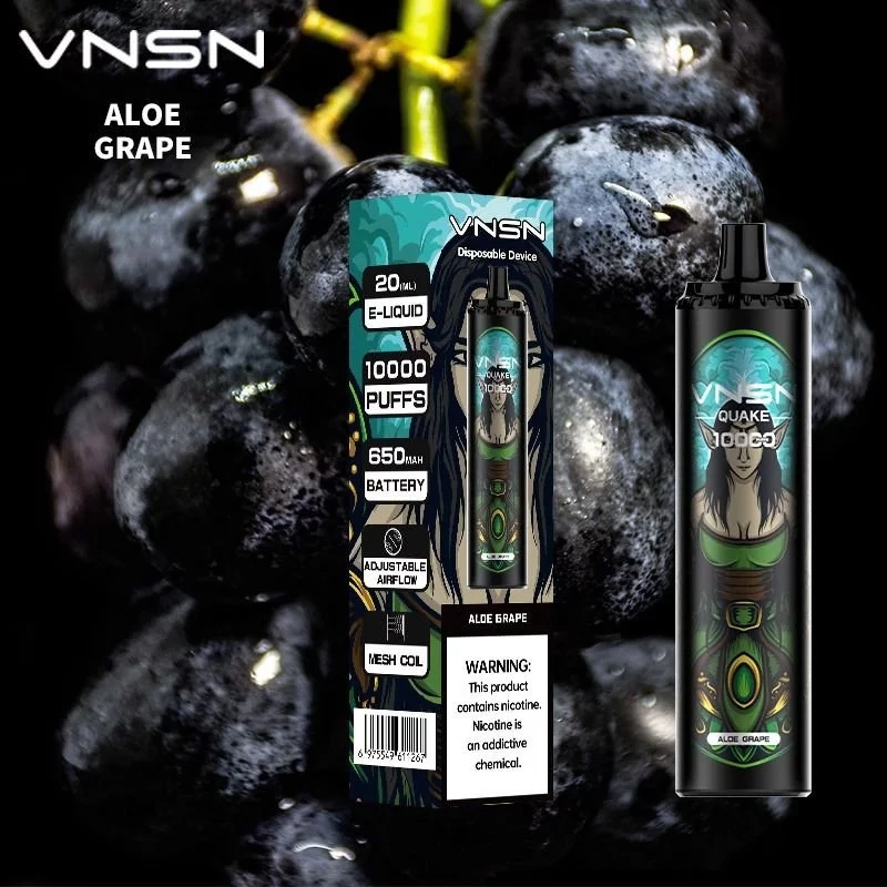 2023 New Hot Sell Vapes Vnsn Quake 10000 Puffs Disposable Vape E-Cigarette 20ml E-Liquid