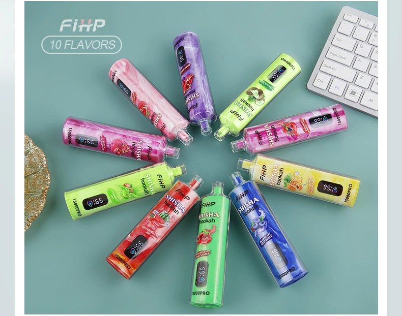 Fihp Shisha Hookah 15000 Puffs Wholesale I Vape Get Oil Health Flavor Lost Pod Mary E Cigarette Elf Vaporizer Bar Pen Hookah 12K Puff Disposable Vape