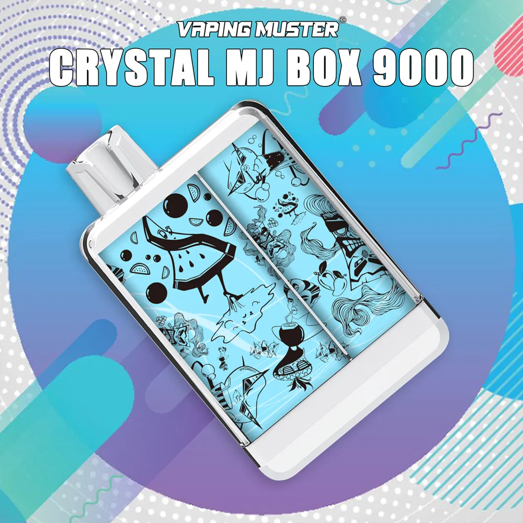 Vaping Muster Big Sale Crystal Box 9000 Vape Pod Wholesale Vape Pen