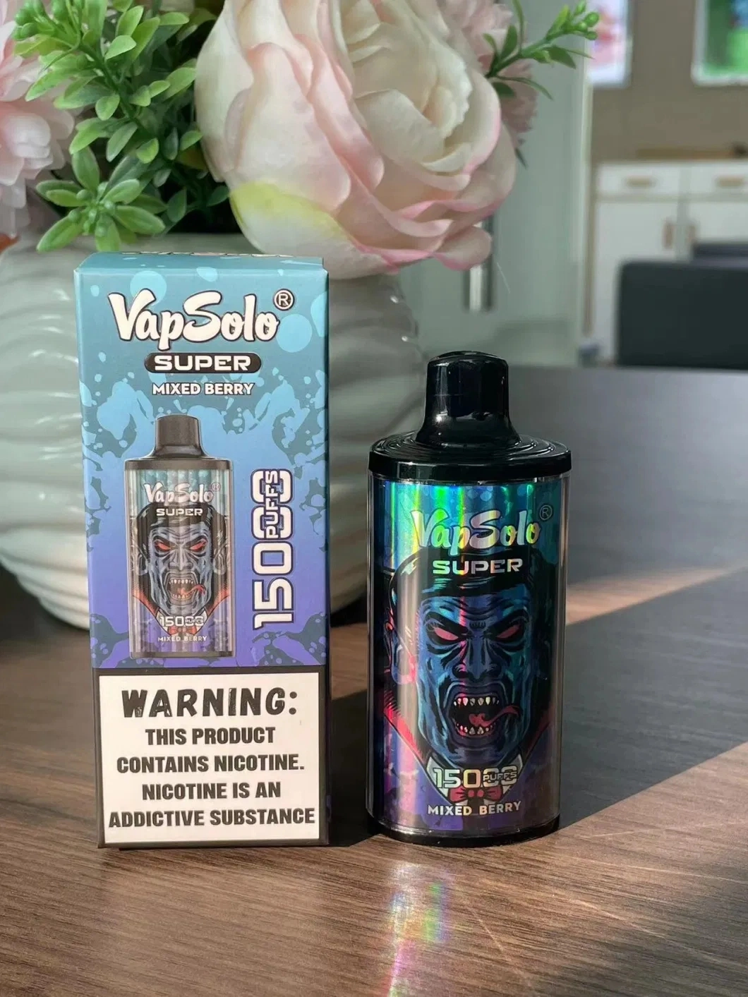 Vapsolo 15000 Puff Wholesale I Vape Factory Price 12000 Large Puffs Disposable Vape OEM E-Cigarette Flavor Bar Consumer-Electronics Wga 15K Vape Irex Razz Bar