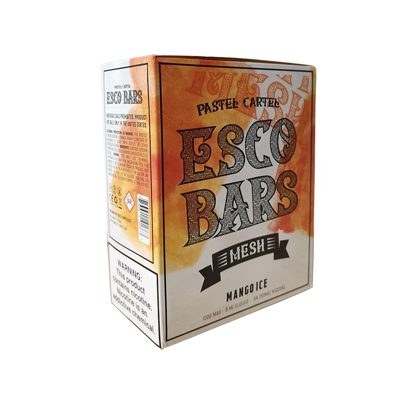 USA Best Seller Esco Bars 2500puffs Disposable E-Cig Electronic Cigarettes