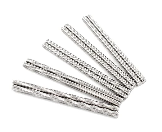 3/8-16&quot; X 8&quot; Fully Threaded All Thread Rod 18-8 Stainless Steel Right Thread DIN975 DIN976