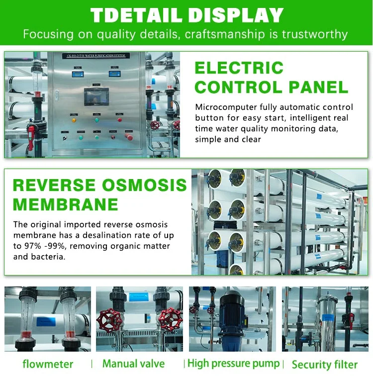 21t 30t Reverse Osmosis Plant Desalinator RO Salt Water Purifier