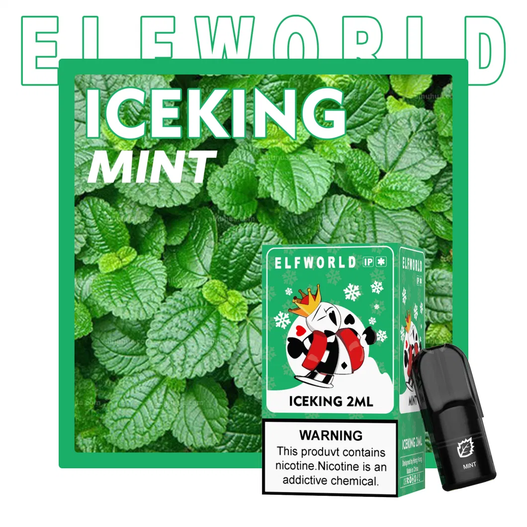 Wholesale Disposable Elf World Iceking Vape 600 Puff Bar Factory Supply Quality E Vape