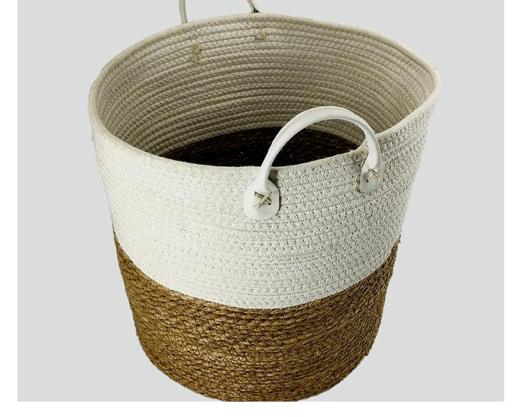 Handmade Woven Strap Handle for Dirty Laundry Basket