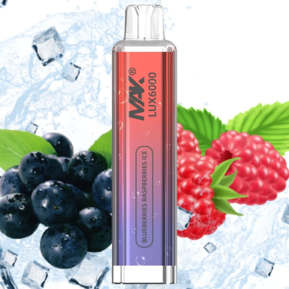 Multiful Flavor Choices Mak Crystal 6000 Puffs Shenzhen Vape Electronic Cigarette Rechargeable Vape Pen