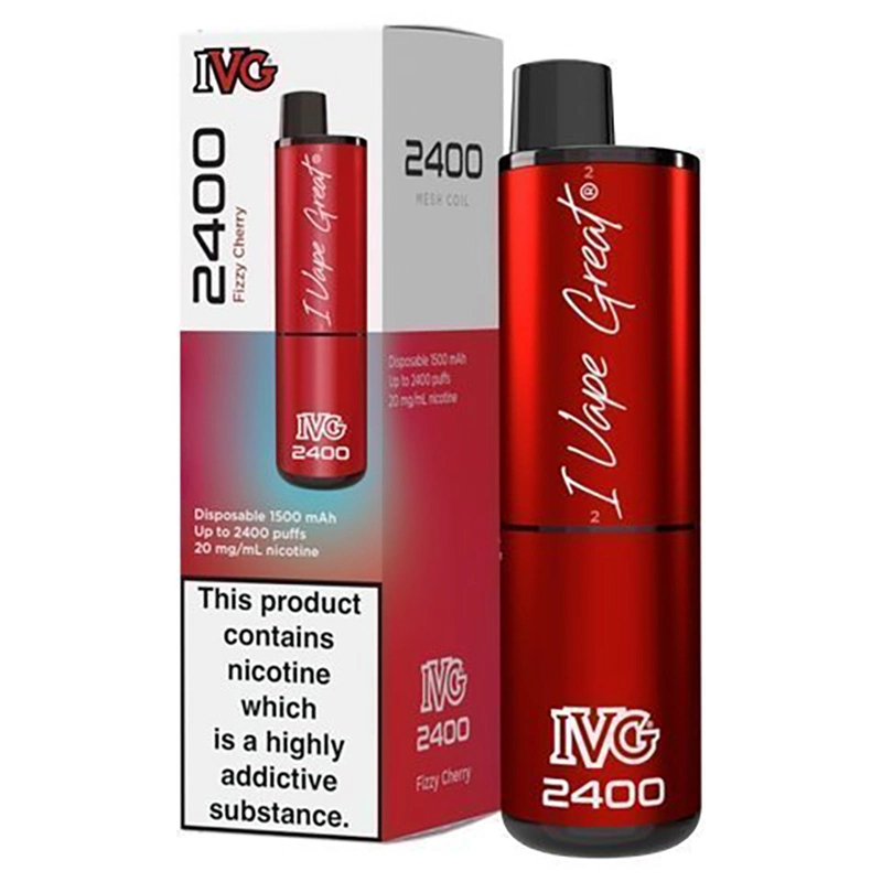 Factory Directly Customized Disposable Ivg 2400 Puffs Wholesale Disposable Vapes